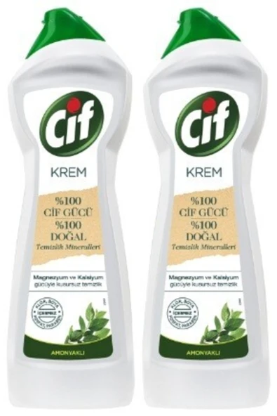 Cif Amonyaklı Krem Temizleyici  750 ml 2 Adet ürün görseli 1