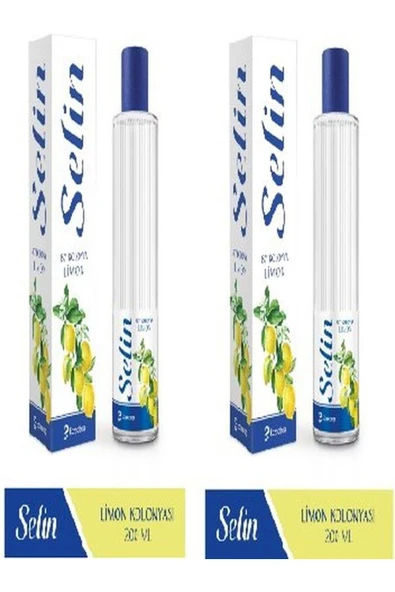 Selin Kolonya Pet Limon 200 ml X 2adet ürün görseli 1