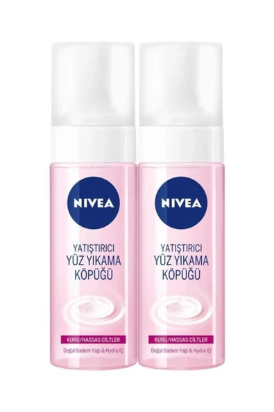 NIVEA Yatıştırıcı Yüz Yıkama Köpüğü 2 x 150 ML ürün görseli 1