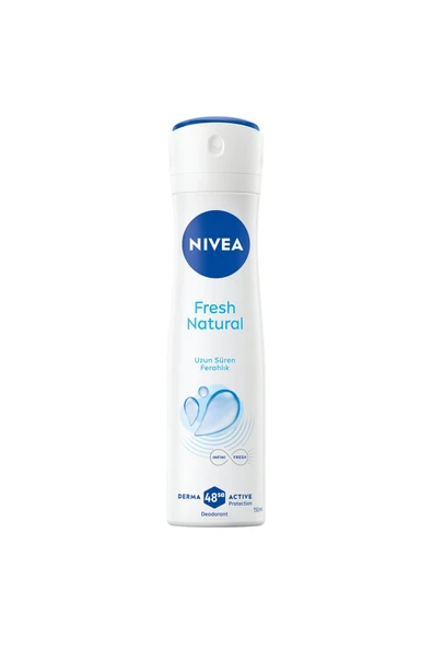 NIVEA Fresh Natural Sprey 150 ml X 3 ADET ürün görseli 1