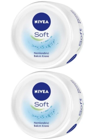 NIVEA Soft Krem 200ml 2'li ürün görseli 1