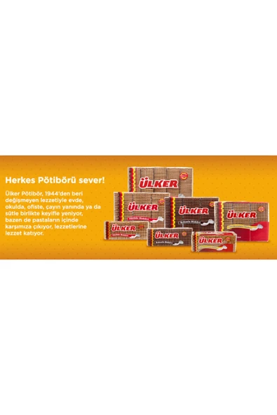 Ülker Pötibör Bisküvi 800 Gr 5 Adet - Resim 2