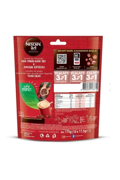 Nescafe 3ü 1 Arada Original 2 Adet 10'lu Paket - Resim 3