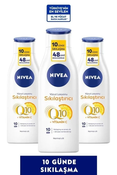NIVEA Q10 Vücut Sıkılaştırıcı Losyon 250 Ml X3 ürün görseli 1