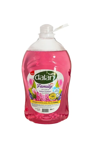 Dalan Sıvı Sabun Family 3 Litre Bahar Çiçekleri ürün görseli 1