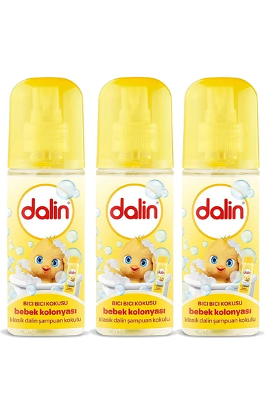 Dalin Bebek Kolonyası Bıcı Bıcı Klasik 150 Ml X 3 Adet ürün görseli 1