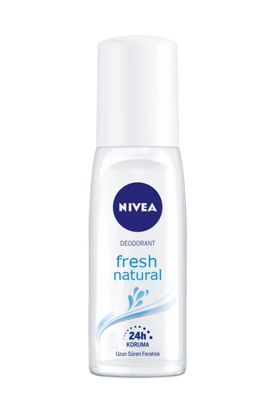 NIVEA Pump Sprey Kadın Fresh Natural 75 ml - Resim 2