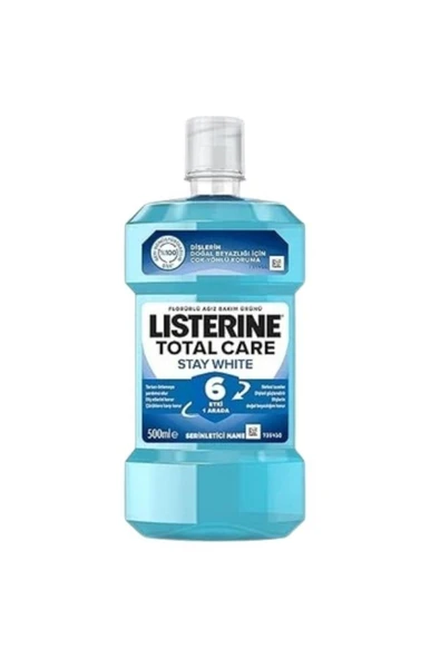 Listerine TOTAL CARE STAY WHITE 6 ETKİ 1 ARADA 250ML ürün görseli 1