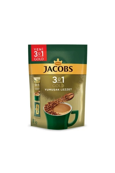 Jacobs 2'li Jacobs Gold Yumuşak Lezzet 10x18 Gr. ürün görseli 1