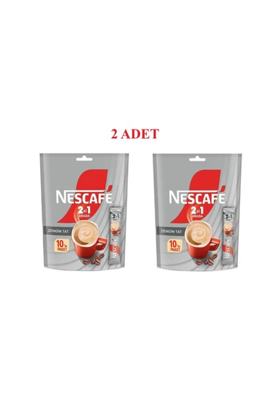 Nescafe 2si 1 Arada 10'lu Paket X 2 Adet ürün görseli 1