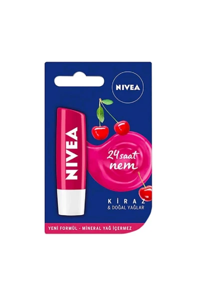 NIVEA Lipstick Dudak Bakımı Kiraz 1 Adet ürün görseli 1