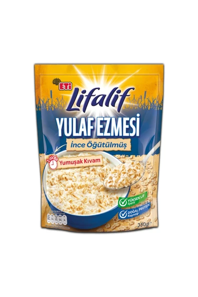 Eti Lifalif Ince Öğütülmüş Yulaf Ezmesi 350 gr ürün görseli 1