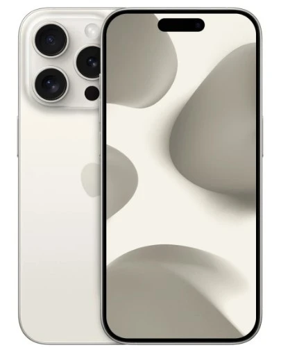 PTTAVM: APPLE IPHONE 15 PRO 128GB WHITE TITANIUM (APPLE TÜRKİYE
