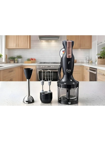 Fakir Trinity 900 W Blender Seti - Siyah ürün görseli 1