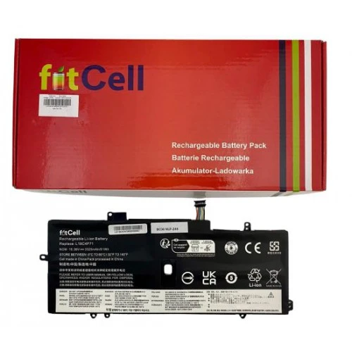 Fitcell Lenovo Thınkpad X1 Yoga 2019 20QGS00A00,Lenovo Thınkpad X1 Yoga 2019-20QGS00A00 uyumlu Notebook Batarya pil  L18C4P71 ürün görseli 1