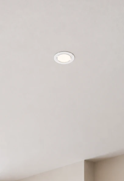 5W Günışığı Yuvarlak Ankastre Sıva Altı Downlight Spot Beyaz ürün görseli 1