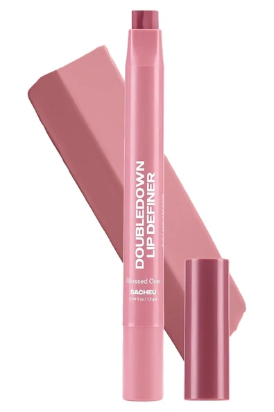 Sacheu DoubleDown Lip Definer 2'si 1 Arada Dudak Kalemi ve Balm 07 Glossed Over 1.3GR ürün görseli 1
