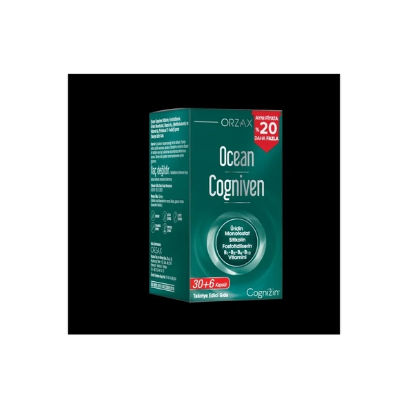 Orzax Ocean Cogniven 36 Kapsül %20 Daha Fazla ürün görseli 1