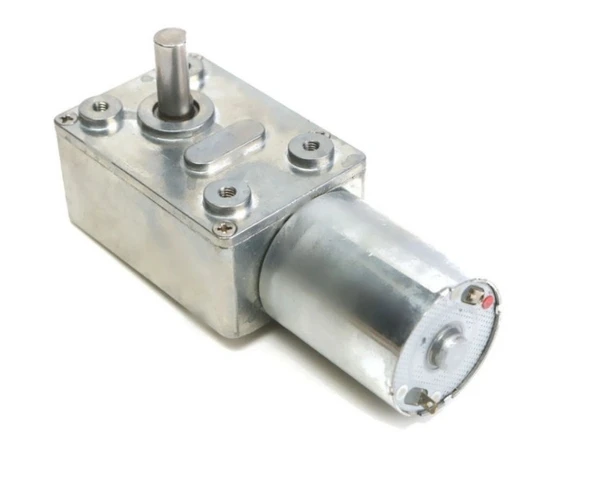 12V 40RPM L Tipi Redüktörlü DC Motor ürün görseli 1