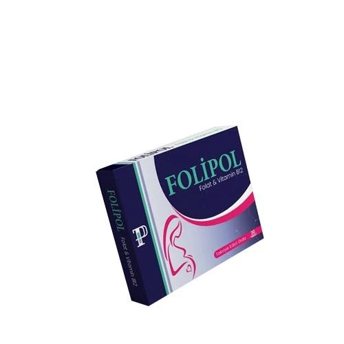 Folipol B12 Vitamin B12 30 Tablet ürün görseli 1