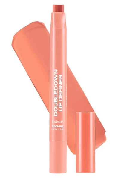 Sacheu DoubleDown Lip Definer 2'si 1 Arada Dudak Kalemi ve Balm 05 Daybreak 1.3GR ürün görseli 1