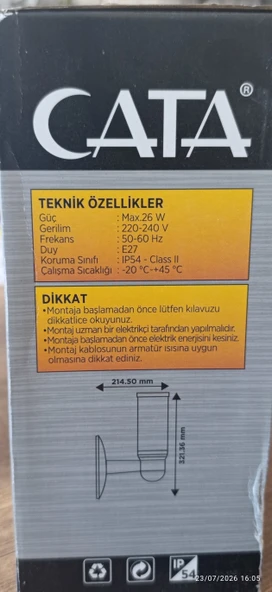 BAHÇE DUVAR APLİK - Resim 2
