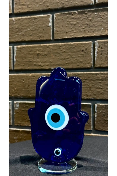 Ozk Atelier Dekoratif Kristal Cam Fatma Ana Eli(Hamsa) Nazarlık ürün görseli 1