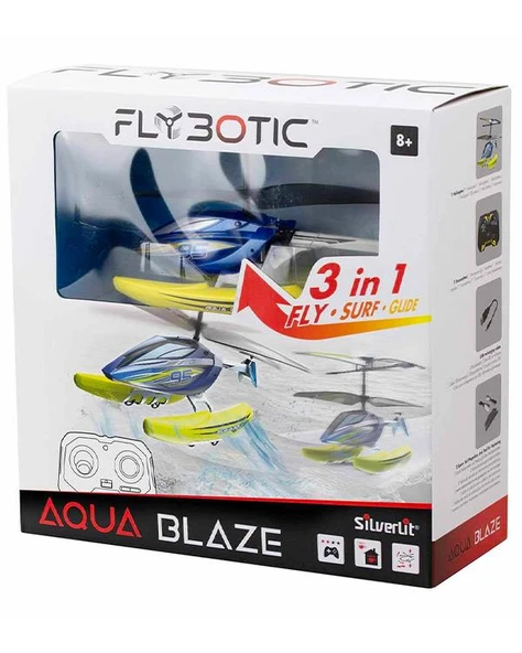 Silverlit Flybotic Aqua Blaze Şarjlı Uzaktan Kumandalı Helikopter 84795 ürün görseli 1