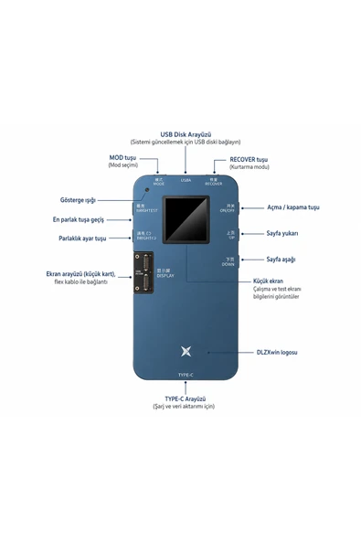 DL S300 TestBox - LCD Screen Tester Box - Resim 2