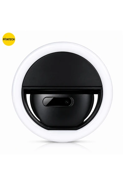 RK-12 Telefon Uyumlu Taşınabilir Şarj Edilebilir Selfie Ring Light Mandal Tipi Yuvarlak Fotoğraf Ve Video Işığı ürün görseli 1