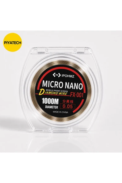 Micro Nano 0.05mm 1000m Lcd-Ekran Ayırma Teli - Profesyonel Çelik Kesme Teli ürün görseli 1