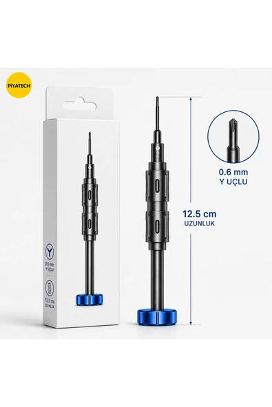 N6 Profesyonel Hassas Tamir Tornavidası Y Uçlu 0.6 Mm Telefon Ve Elektronik Onarım ürün görseli 1