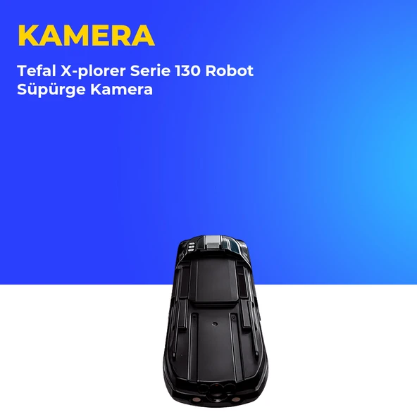 Tefal X-plorer Serie 130 Robot Süpürge Kamera ürün görseli 1
