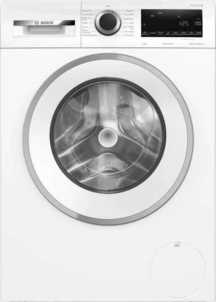 Bosch WGA242X3TR Çamaşır Makinesi 9 kg 1200 Devir Beyaz ürün görseli 1