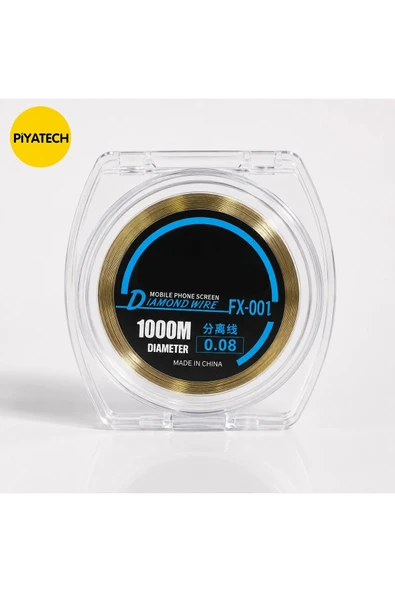 Micro Nano 0.08mm 1000m Lcd-Ekran Ayırma Teli - Çelik Kesme Teli ürün görseli 1
