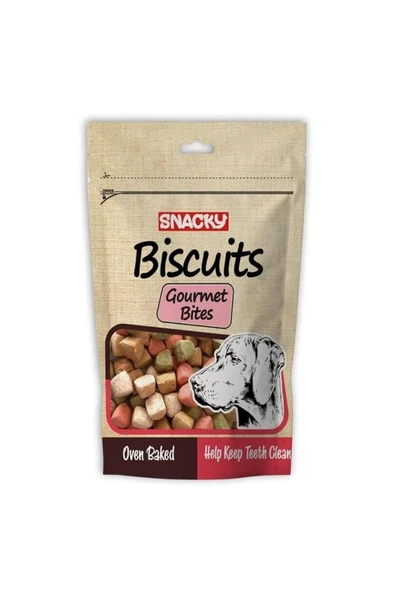 Snacky Gourmet Bites Köpek Bisküvisi 200 gr ürün görseli 1