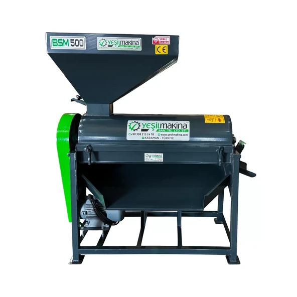 Yeşil Makina Bsm 500d Badem Soyma Makinesi Devir Ayarlı 3 Hp ürün görseli 1