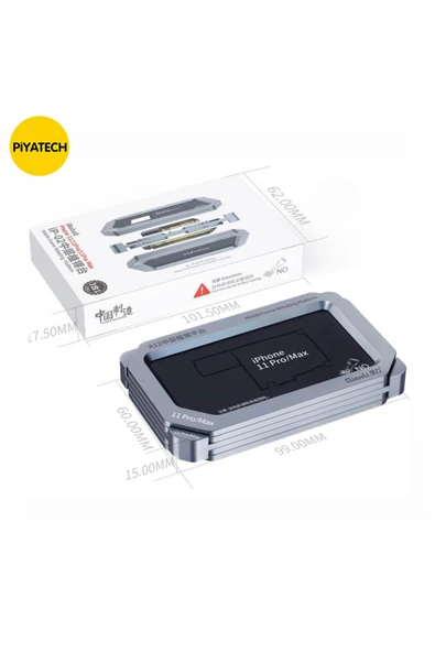 IP-02 iPhone 11 / 11 Pro / 11 Pro Max Orta Çerçeve Reballing Platformu Manyetik Anakart Sabitleme Aparatı ürün görseli 1