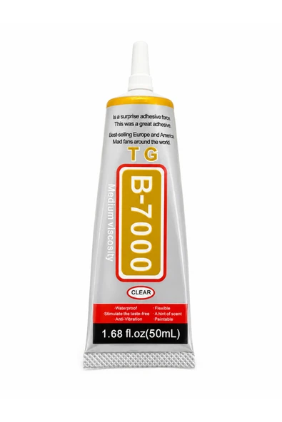 B7000 Dokunmatik Ekran Çerçeve Yapıştırıcı 50ML Şeffaf Cep Telefon Lcd Ekran Kapak Plastik Yapıştırıcı ürün görseli 1