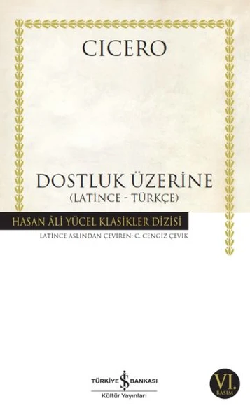 Dostluk Üzerine - Hasan Ali Yücel Klasikleri ürün görseli 1