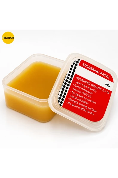 ZJ-18 Gelişmiş Kalite Lehim Pastası 80 Gr Elektronik Tamir Flux ürün görseli 1