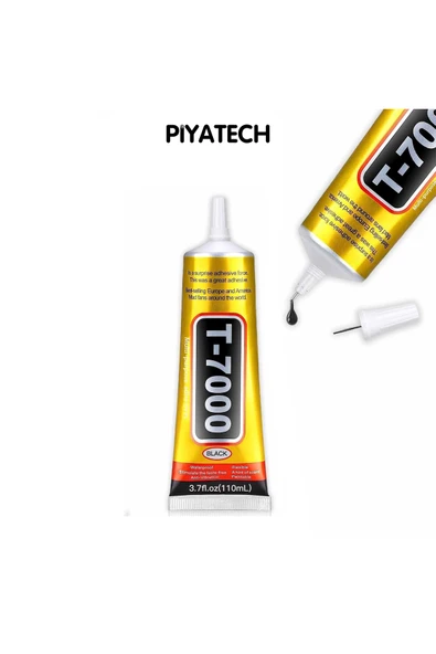 T-7000 50 ml Çok Amaçlı Siyah Yapıştırıcı - Güçlü Tutuş ürün görseli 1