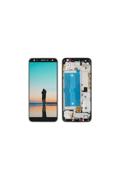 LG K40 LCD EKRAN ÇITALI SİYAH ürün görseli 1