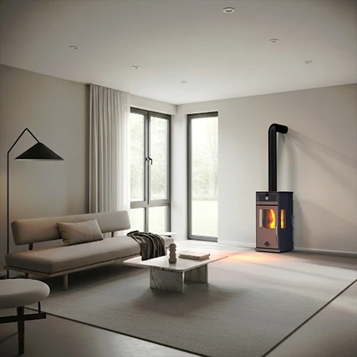 SILVER PLUS 8 KW KUZİNE / MANUEL PELET VE ODUN SOBASI / BABA'S STOVE ürün görseli 1