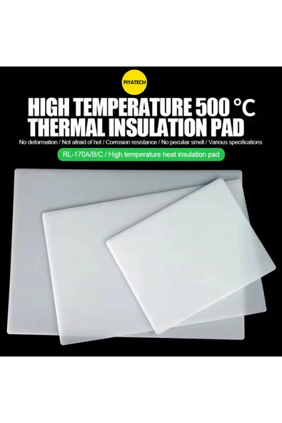 500°C Yüksek Sıcaklık Dayanımlı Termal Tamir Pedi (Orta Boy) ürün görseli 1