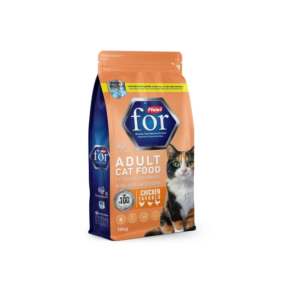Flexi For Tavuklu Yetişkin Kedi Maması 15 Kg ürün görseli 1