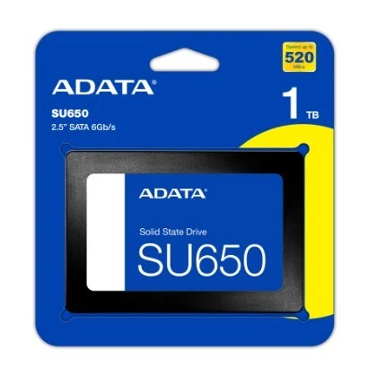 1TB Adata SU650 2.5" 520/450MB/s (ASU650SS-1TT-R) SSD Disk - Resim 2