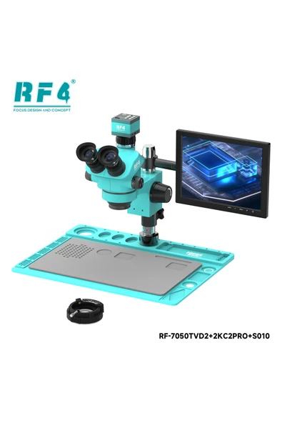 RF-7050TVD2 2KC2 rf4 mikroskop tamir ekipmanı 0,5x lens hediyeli ürün görseli 1