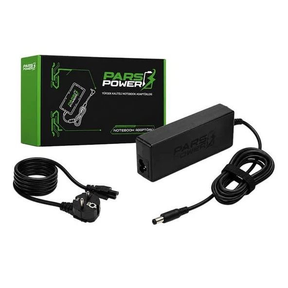 Parspower Prs-015 Plastik Kasa 19.5V 4.62A 90W (7.4*5.0Mm) Standart Notebook Adaptör ürün görseli 1