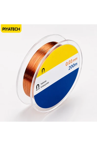 Yalıtımlı Bakır Yol Çekme Teli 0.01 mm X 200 Metre FXS001 Anakart Tamir Teli ürün görseli 1